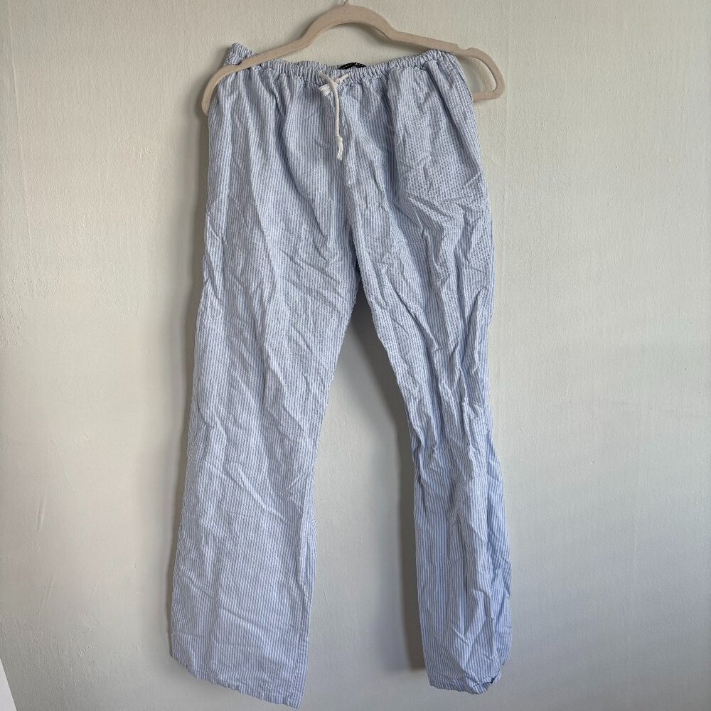 Brandy Melville Striped Draw String Waist Sleep Pant